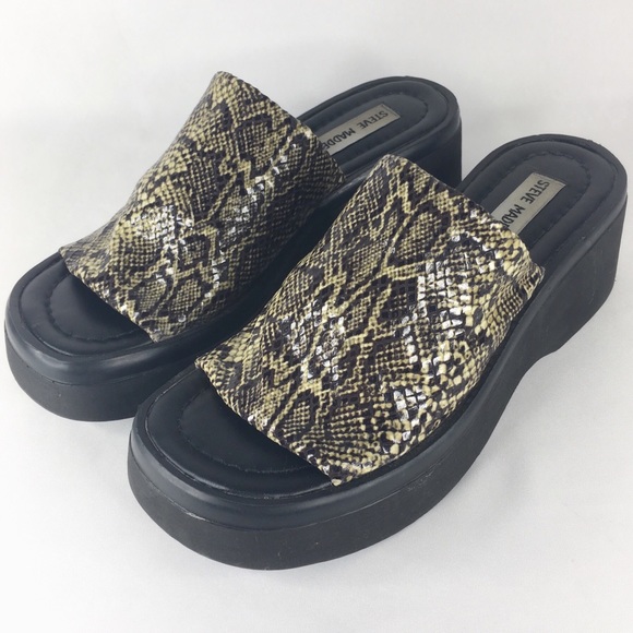 steve madden snake slides